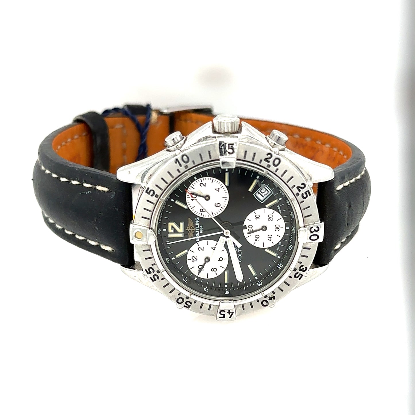 BREITLING Colt Chronograph 46mm Mens Wrist Watch, Stainless Steel