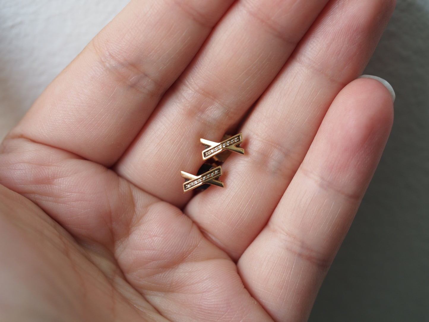 Tiffany and Co. X Diamond Atlas 14K Rose Gold Earrings