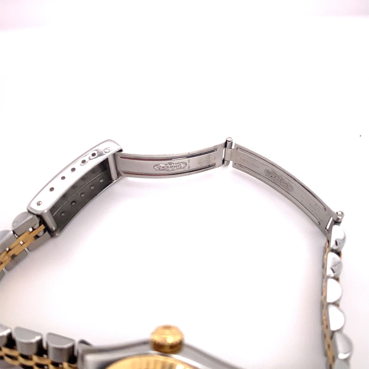 Circa 1995 Rolex Datejust Ladies' Wrist Watch in Stainless Steel and Gold