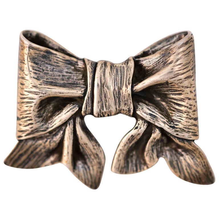 1960s James Avery Sterling Silver Ribbon Bow Brooch – The Verma Group