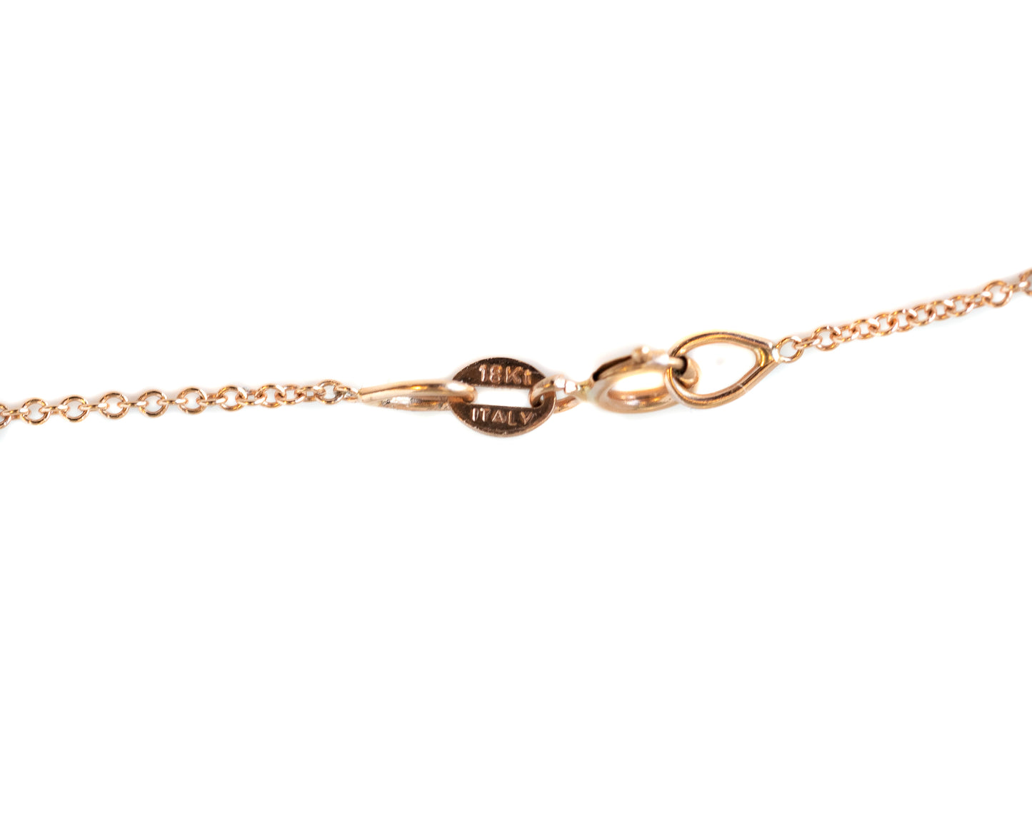 Chameleon 18k Rose Gold and Diamond Necklace
