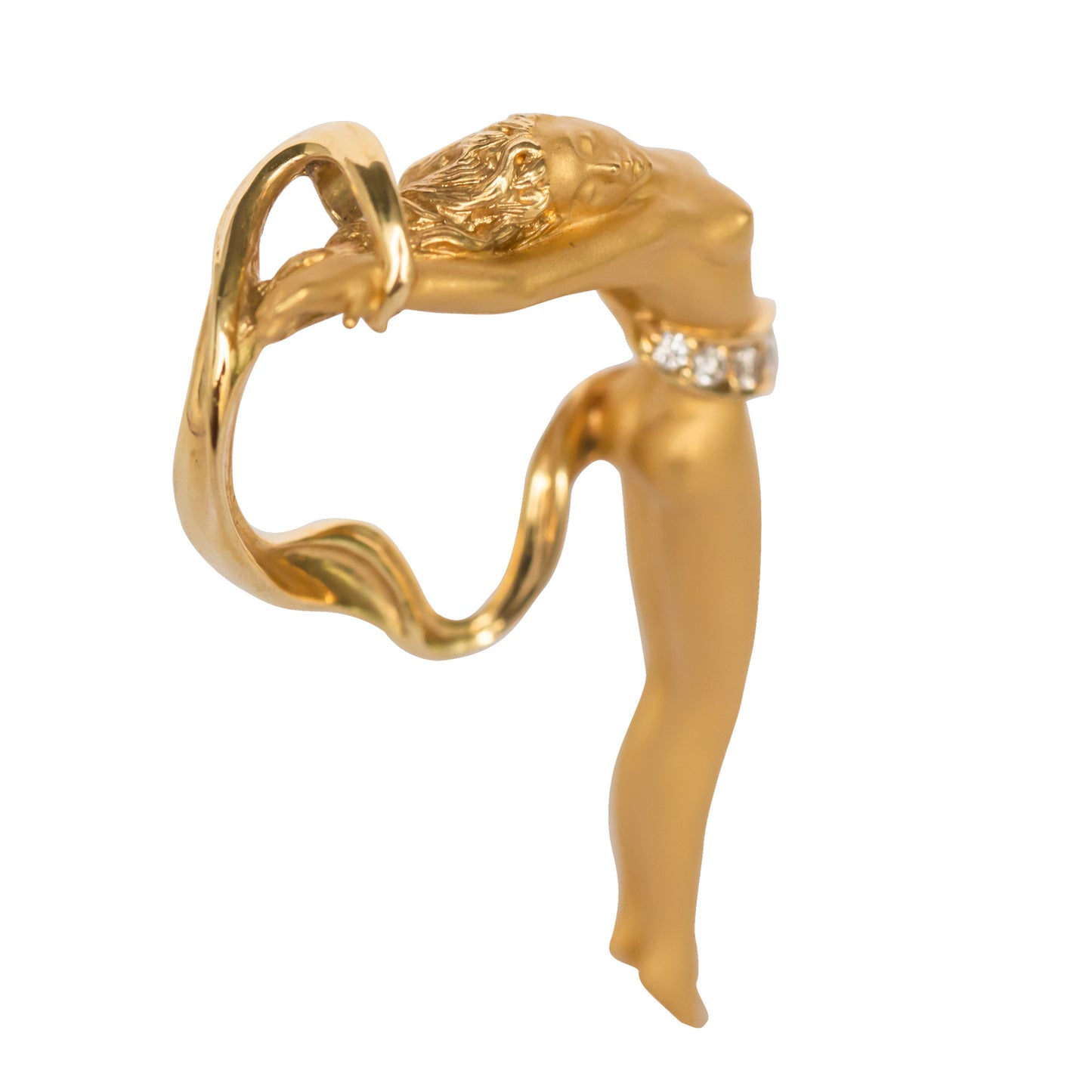 21k Yellow Gold Pendant