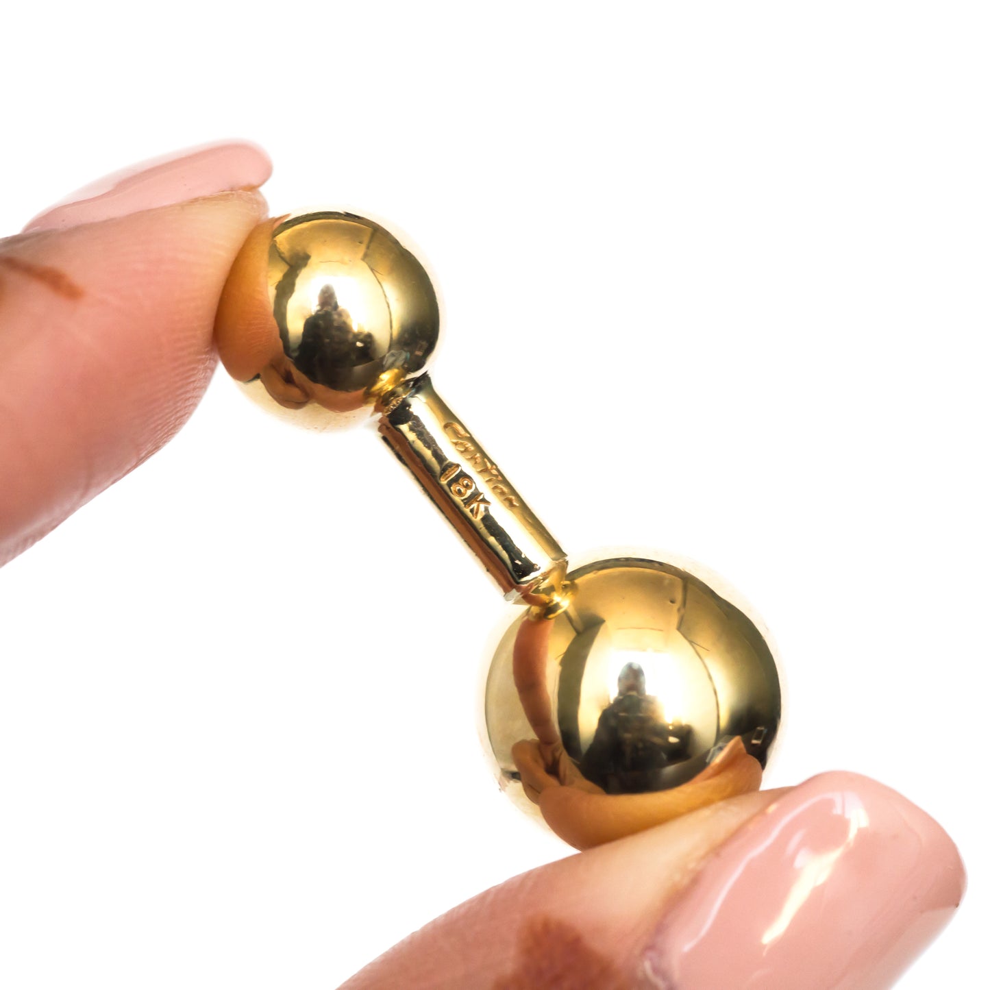 18k Yellow Gold Cartier Cufflinks