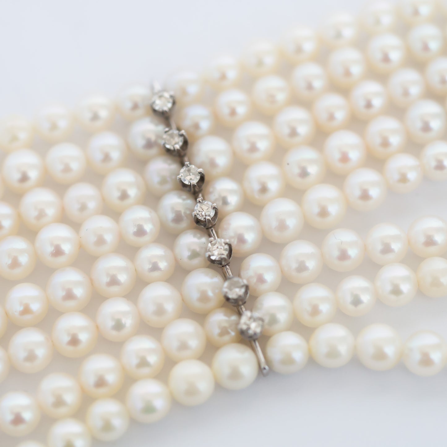 2.00 Carat Total Weight Diamond Platinum Bracelet