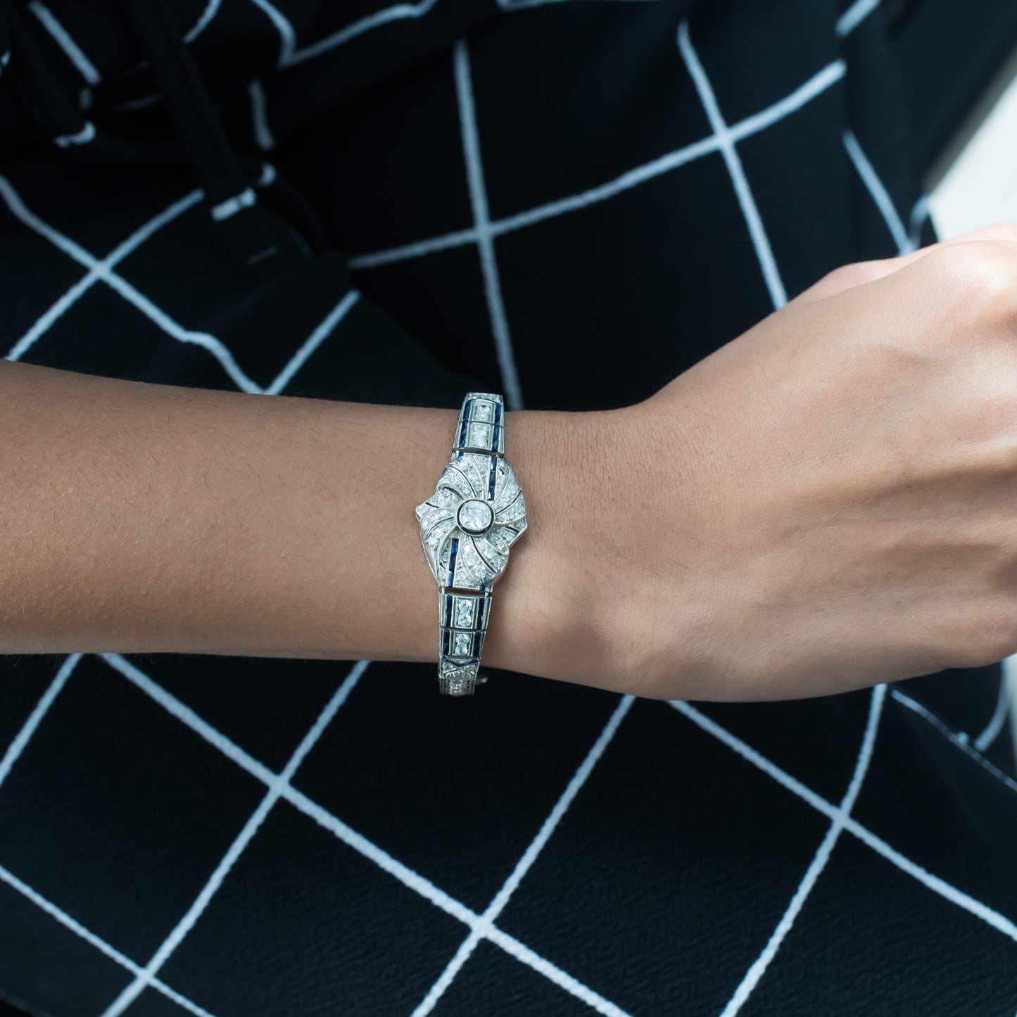 Diamond Platinum Bracelet