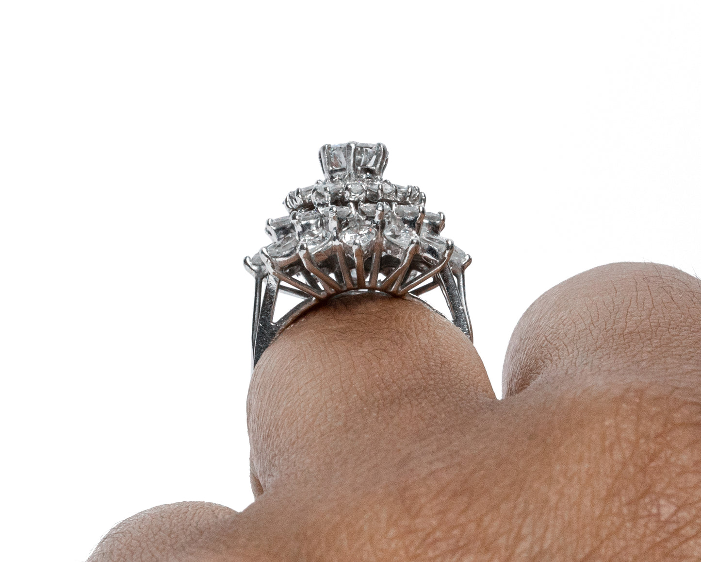 GIA Certified .52 Carat Diamond Platinum Ring