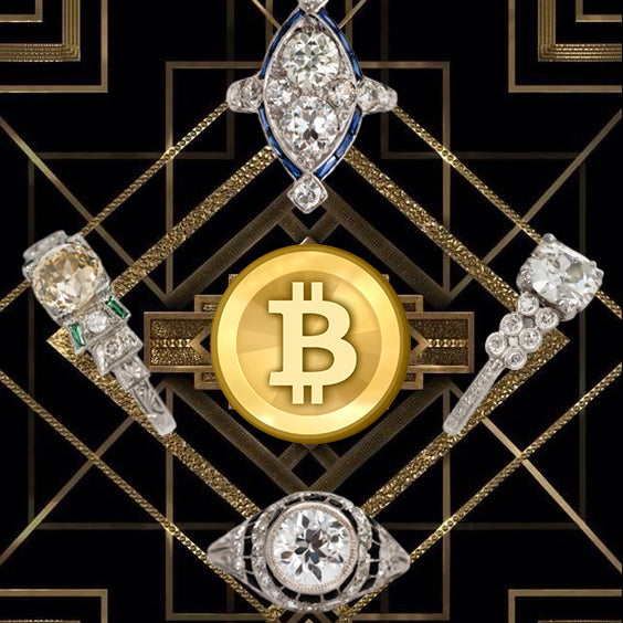 Vintage jewels & cryptocurrency : When two worlds collide.
