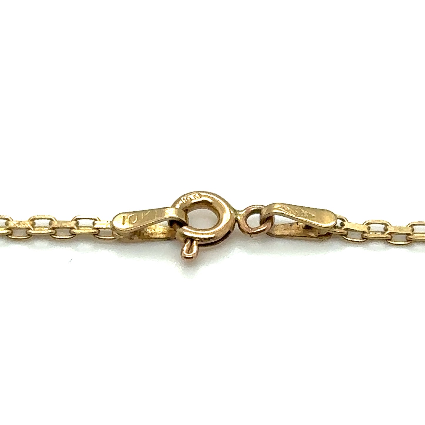 Circa 1990s Chinese Character Charm Bracelet in 10K Gold