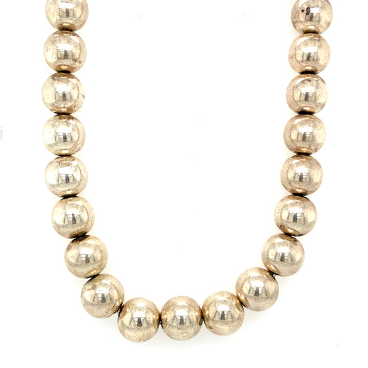 Tiffany & Co. HardWear Ball Bead Necklace in Sterling Silver