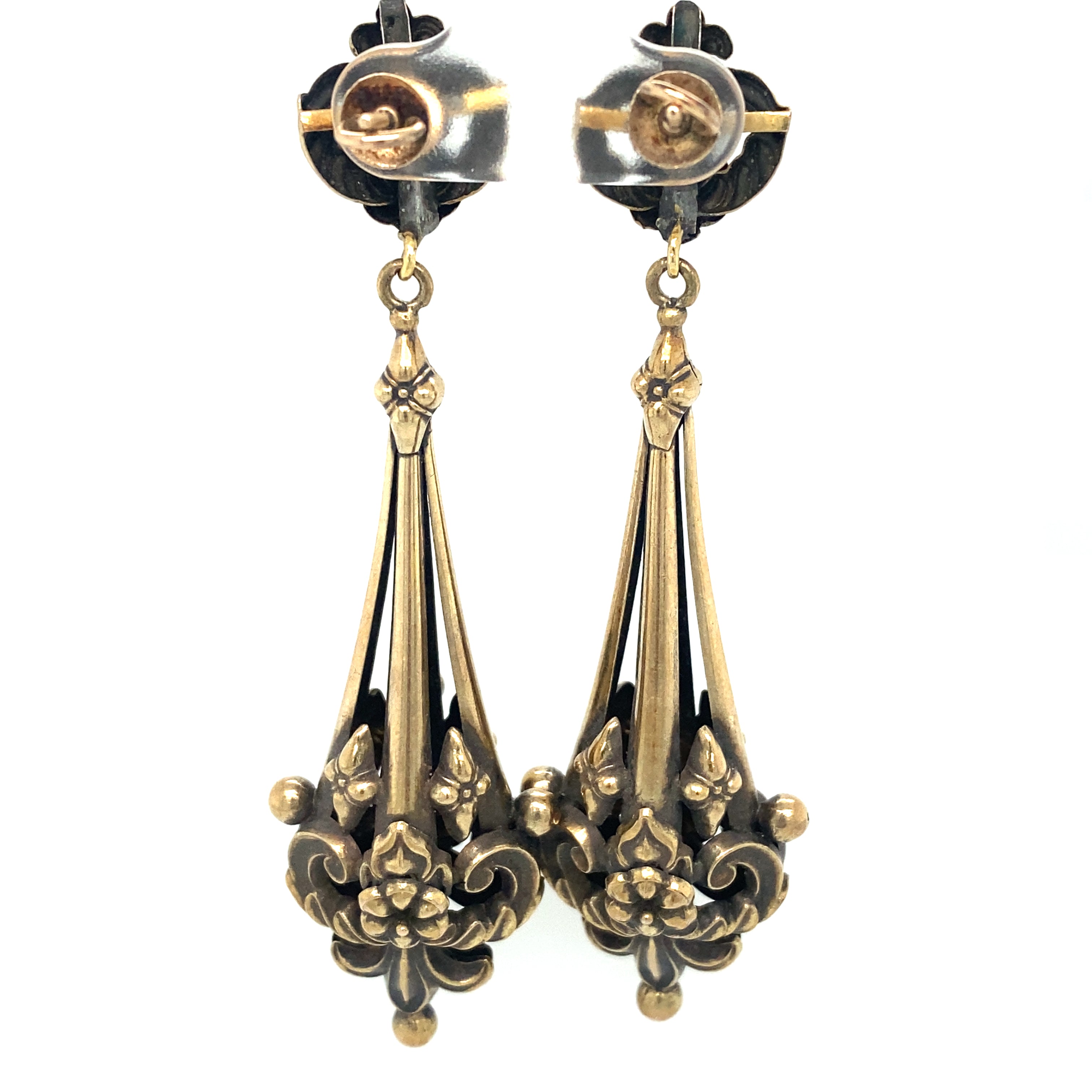 10k gold dangle earrings deals