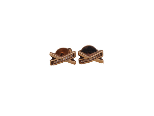 Tiffany and Co. X Diamond Atlas 14K Rose Gold Earrings
