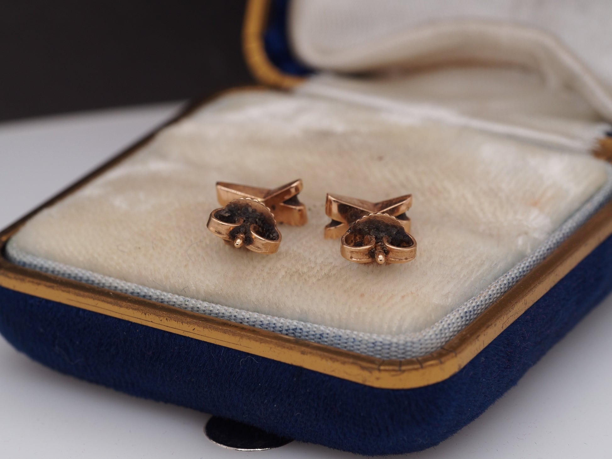 Tiffany and Co. X Diamond Atlas 14K Rose Gold Earrings