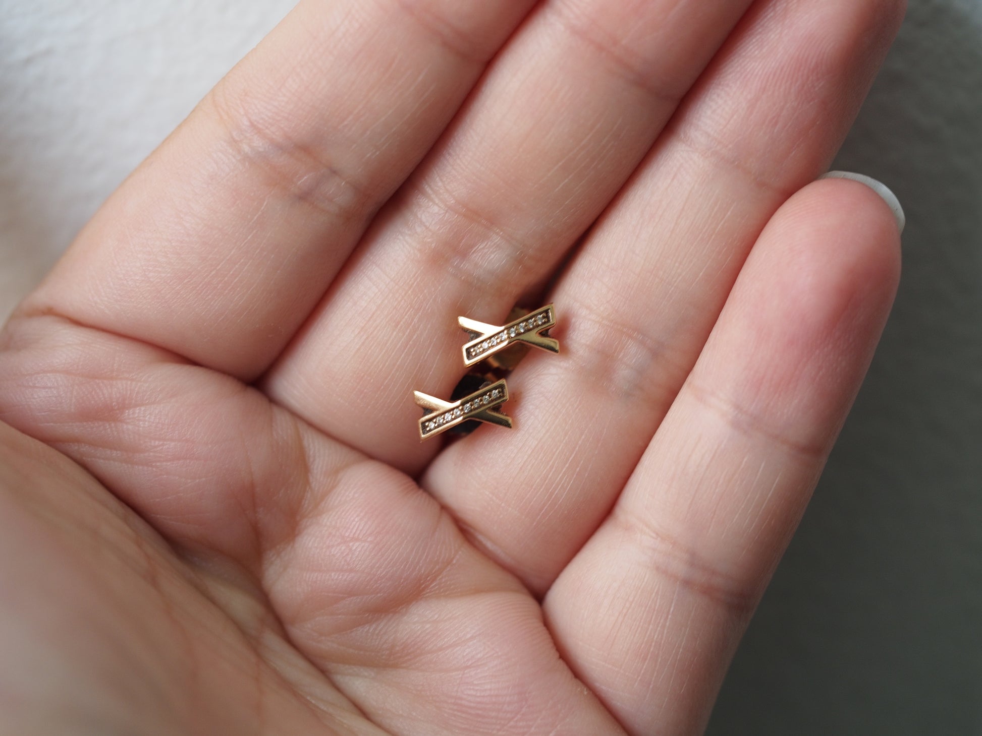 Tiffany and Co. X Diamond Atlas 14K Rose Gold Earrings