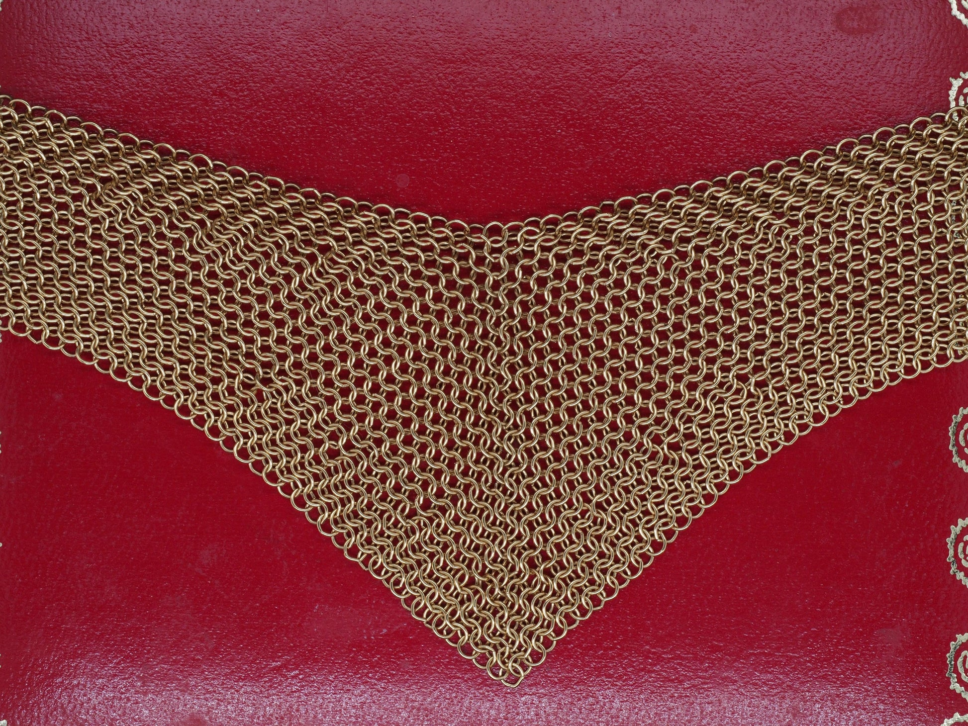 Tiffany & Co Elsa Peretti 18K Yellow Gold Large Mesh Necklace - VHK#490