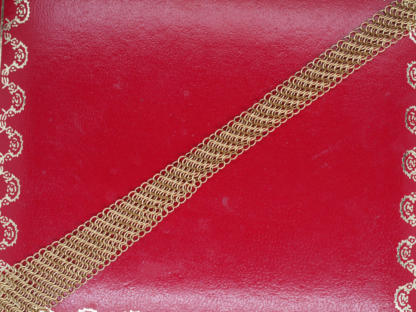 Tiffany & Co Elsa Peretti 18K Yellow Gold Large Mesh Necklace - VHK#490