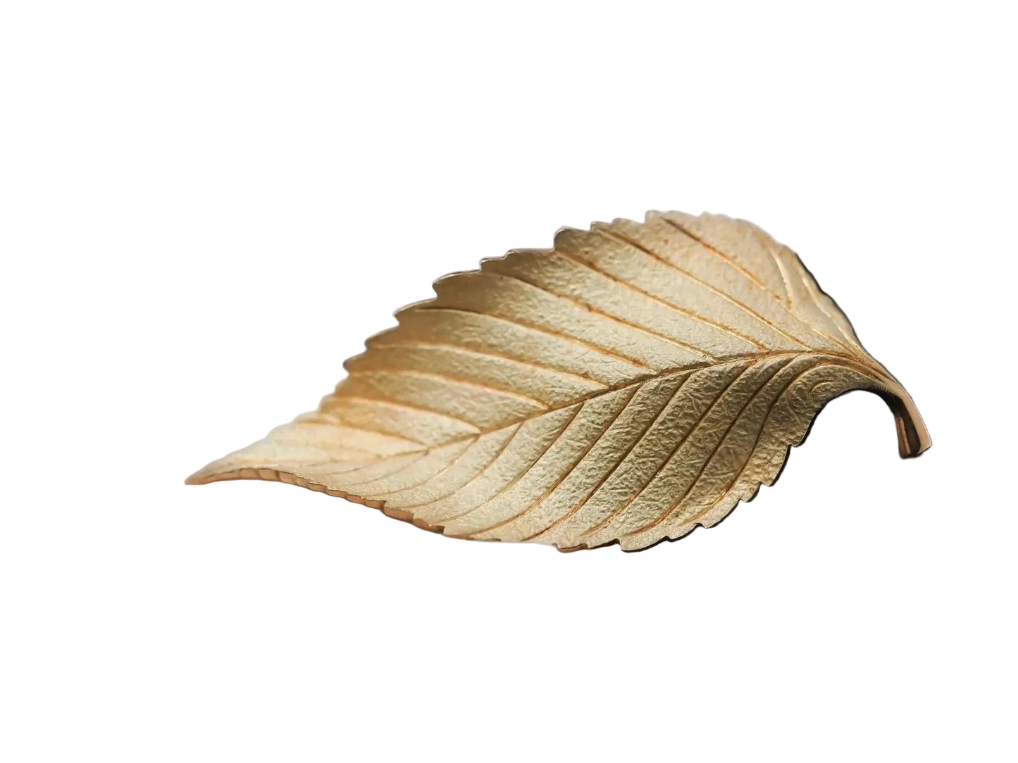 Tiffany & Co. 18k Yellow Gold Leaf Brooch - VHK#789