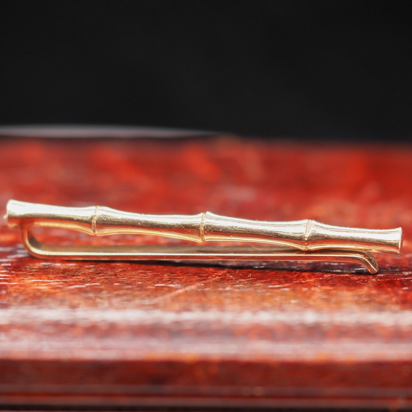 Vintage 1950s 14K Yellow Gold Tiffany & Co. Tie Clip - VHK#549