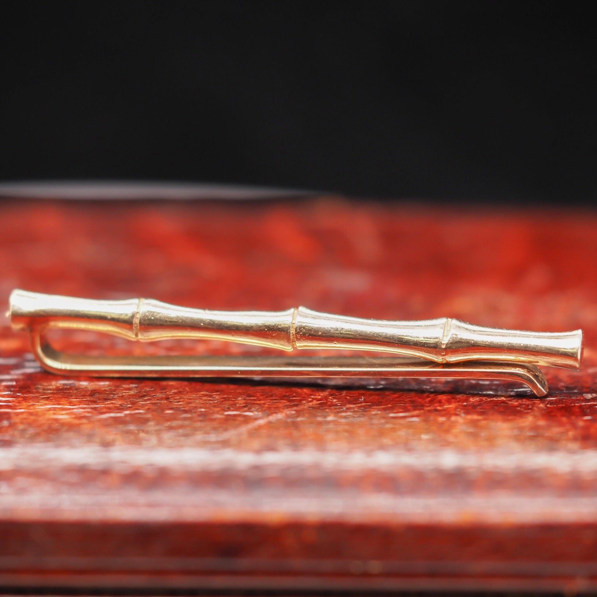 Vintage 1950s 14K Yellow Gold Tiffany & Co. Tie Clip - VHK#549
