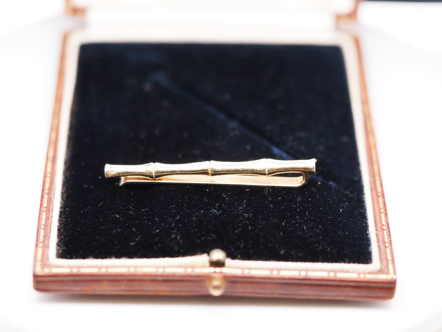 Vintage 1950s 14K Yellow Gold Tiffany & Co. Tie Clip - VHK#549