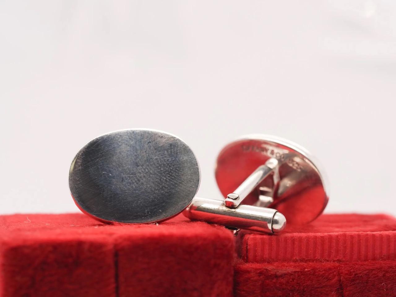 Tiffany and Co Sterling Silver Cufflinks - VHK#616a