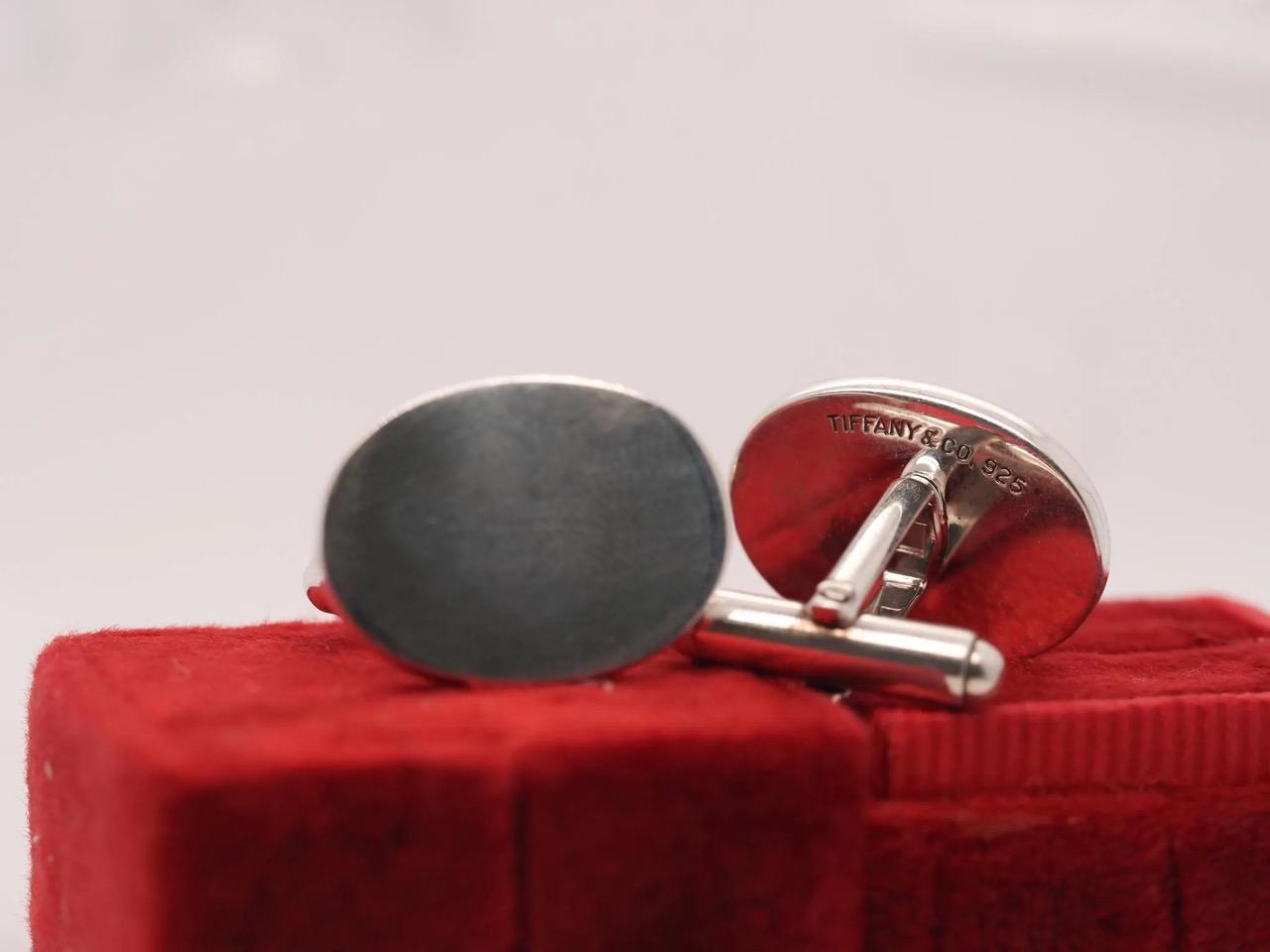 Tiffany and Co Sterling Silver Cufflinks - VHK#616a