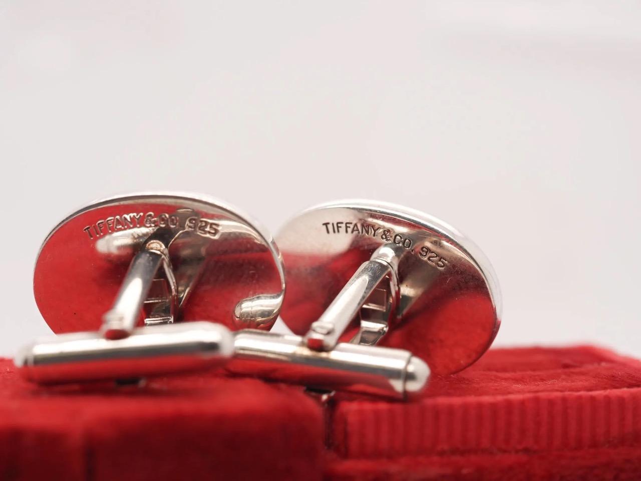 Tiffany and Co Sterling Silver Cufflinks - VHK#616a