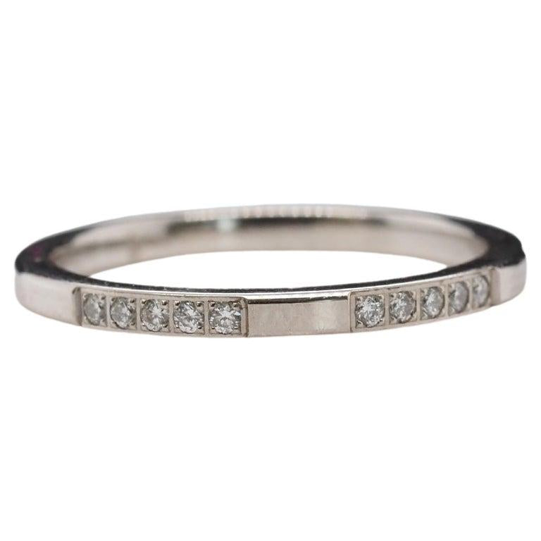 14K White Gold Diamond Wedding Band - VHK#371