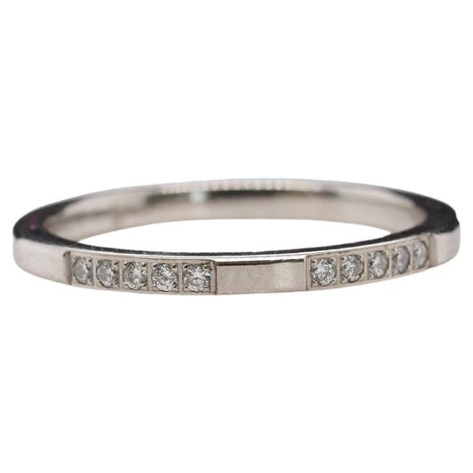 14K White Gold Diamond Wedding Band - VHK#371