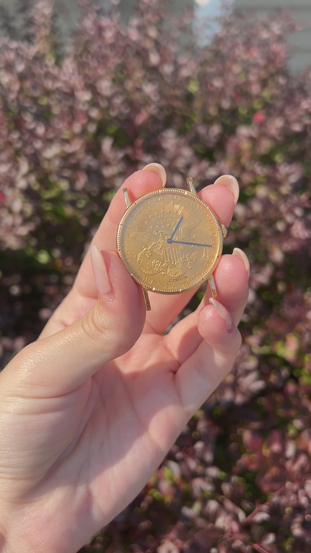 英*樹様 腕時計 CORUM表記 ゴールド　ウォッチ Corum Heritage Coin Watch: Review by The Watch Guide