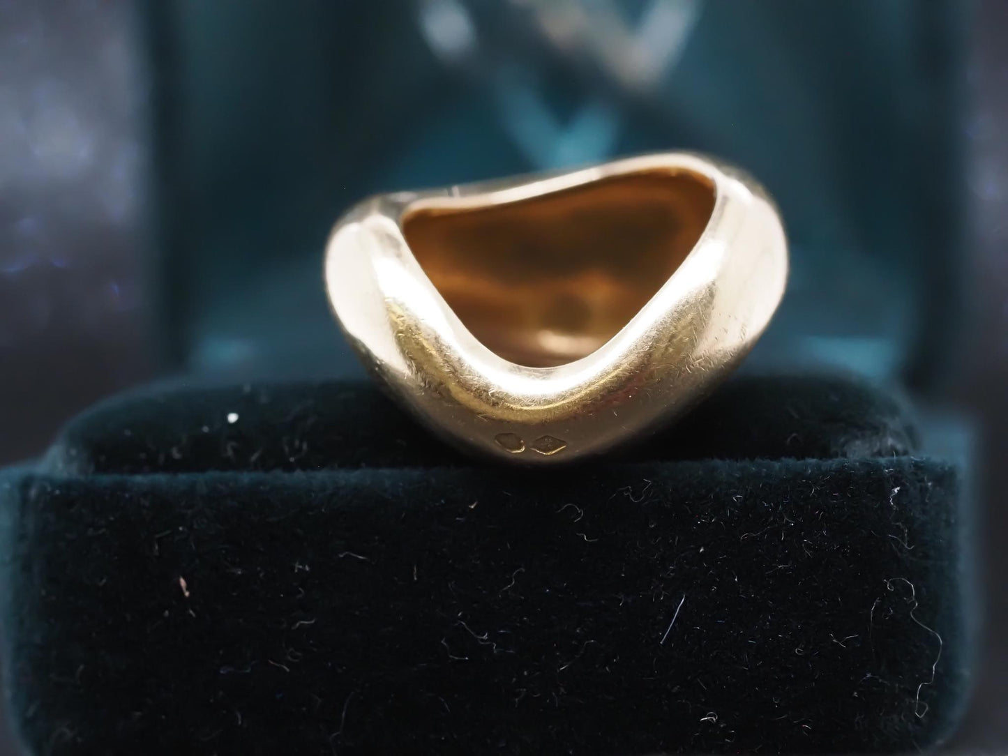 18K Yellow Gold FRED Paris Mouvementé Band Ring Size 5 - VHK#19b