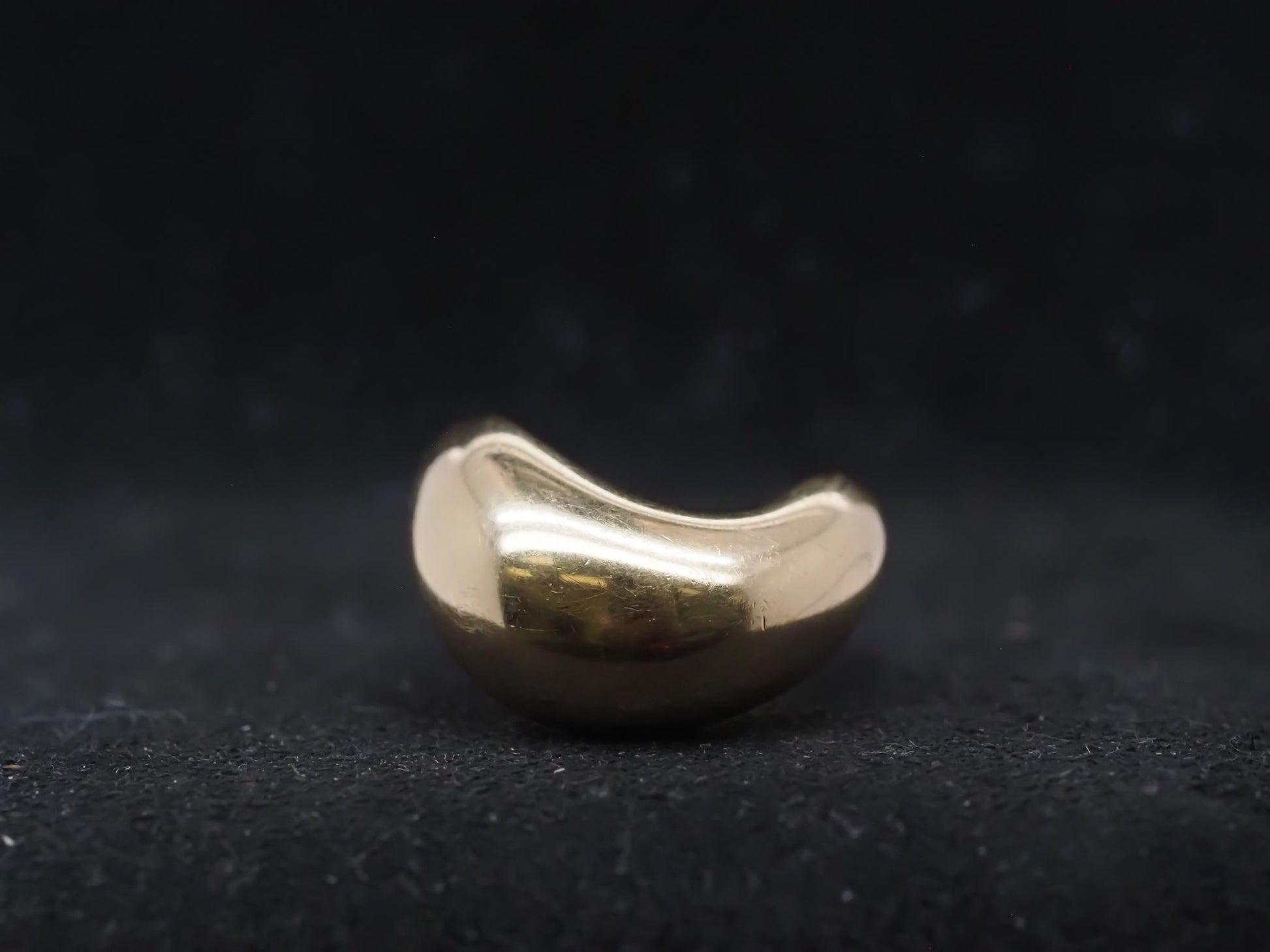 18K Yellow Gold FRED Paris Mouvementé Band Ring Size 5 - VHK#19b