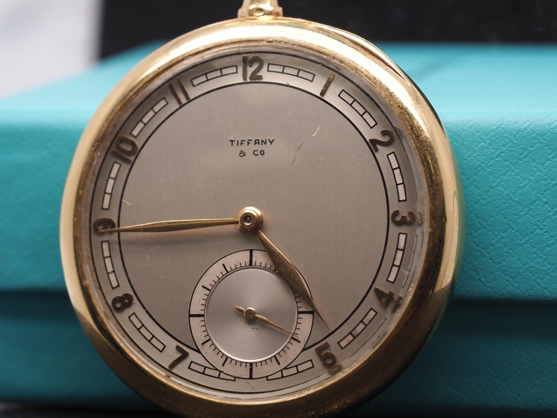 Estate Art Deco Tiffany & Co. 18K Yellow Gold Pocket Watch - VHK#438A