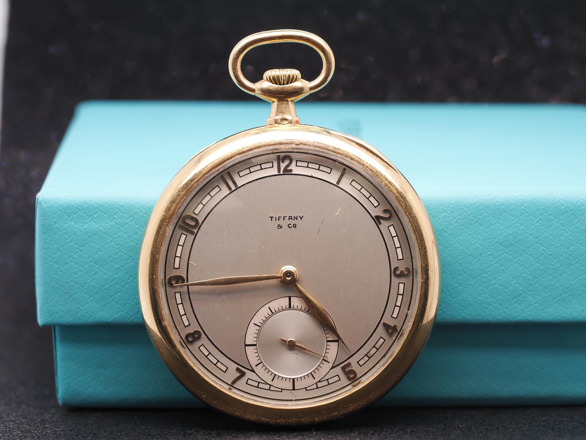 Estate Art Deco Tiffany & Co. 18K Yellow Gold Pocket Watch - VHK#438A