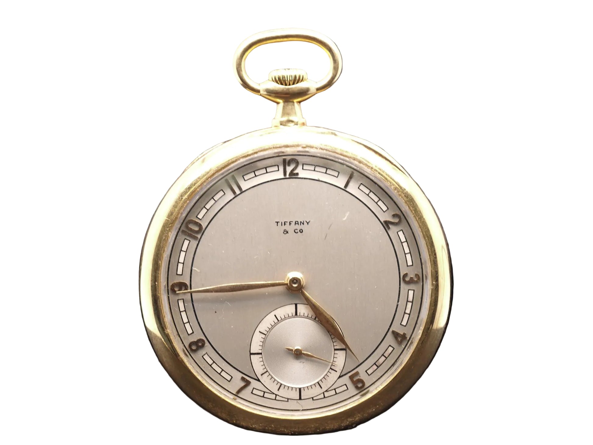 Estate Art Deco Tiffany & Co. 18K Yellow Gold Pocket Watch - VHK#438A