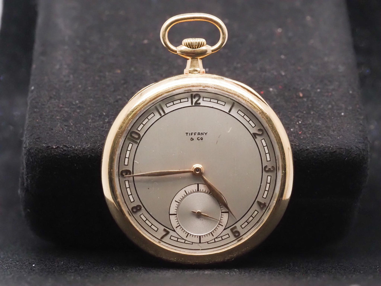 Estate Art Deco Tiffany & Co. 18K Yellow Gold Pocket Watch - VHK#438A