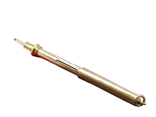 Victorian 15K Yellow Gold Retractable Pencil Pendant -VHK#414A