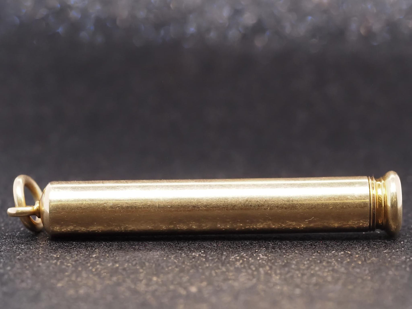 Victorian 15K Yellow Gold Retractable Pencil Pendant -VHK#414A