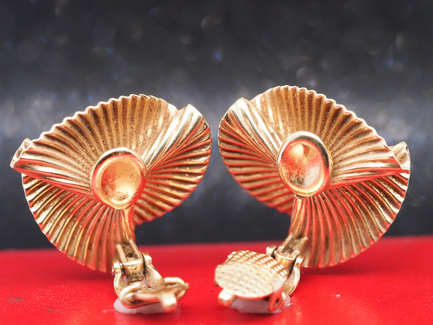 Estate George Schuler for Tiffany & Co. 14K Yellow Gold Earrings - VHK#699b