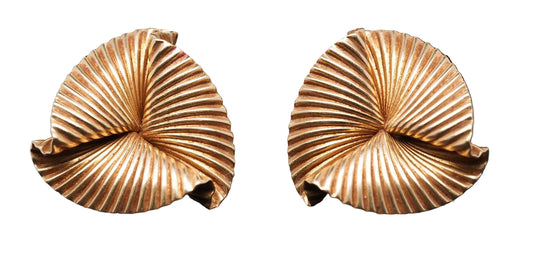 Estate George Schuler for Tiffany & Co. 14K Yellow Gold Earrings - VHK#699b