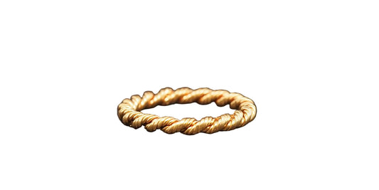 Estate Vintage Tiffany & Co. 18K Yellow Gold Weave Band - VHK3729A