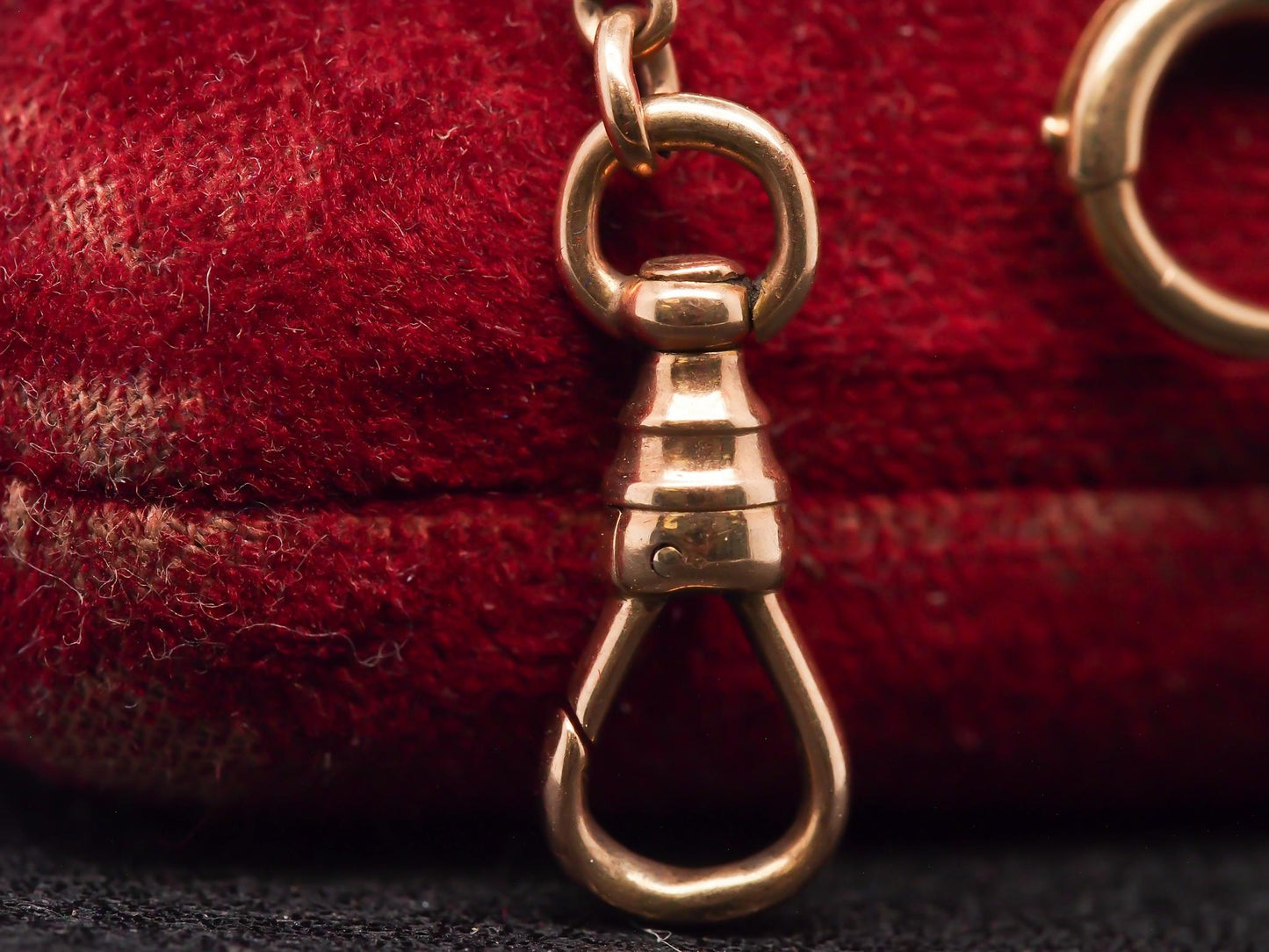 Estate Vintage 14K Yellow Gold Alternating Link Chain - VHK#947A