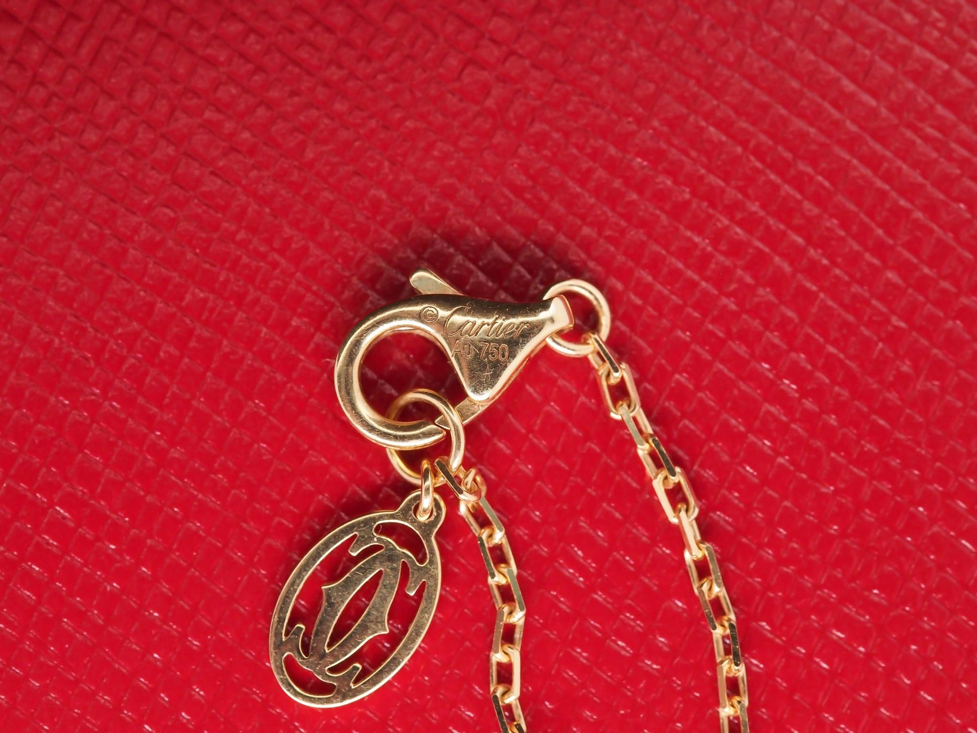 Estate 18K Yellow Gold Cartier Juste un Clou Pendant, Diamonds - VHK#765A