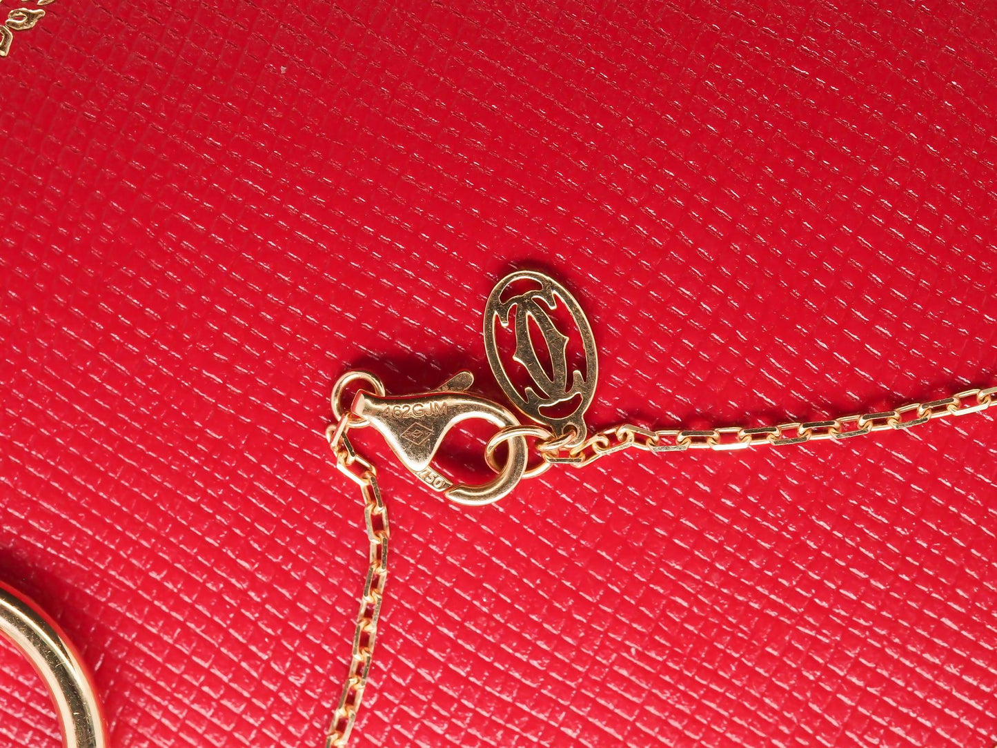 Estate 18K Yellow Gold Cartier Juste un Clou Pendant, Diamonds - VHK#765A