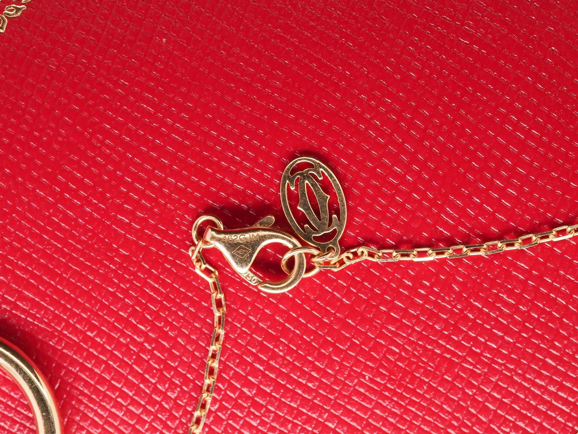 Estate 18K Yellow Gold Cartier Juste un Clou Pendant, Diamonds - VHK#765A