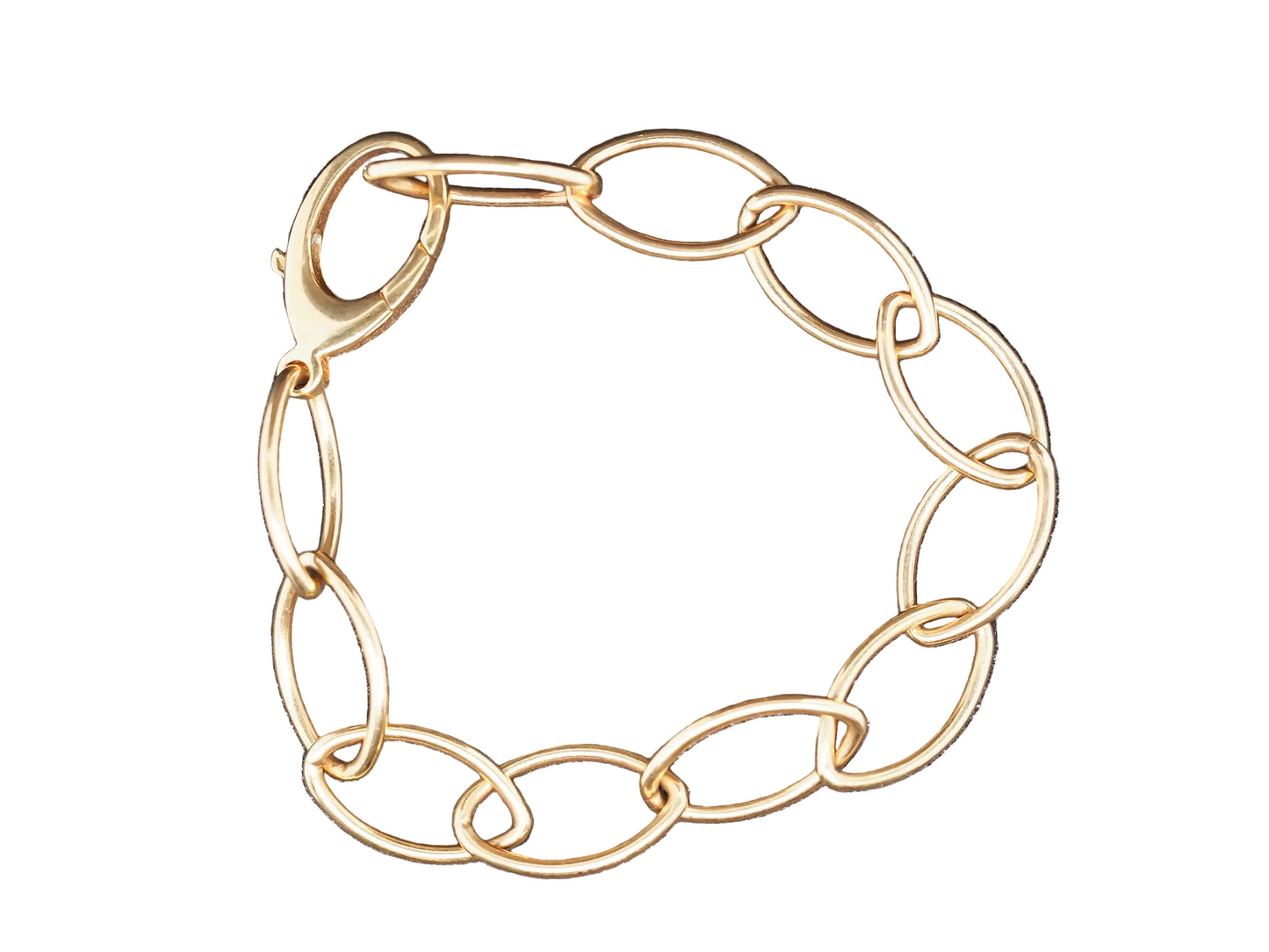 Estate Tiffany & Co. 18K Yellow Gold Oval Link Bracelet - VHK#335A