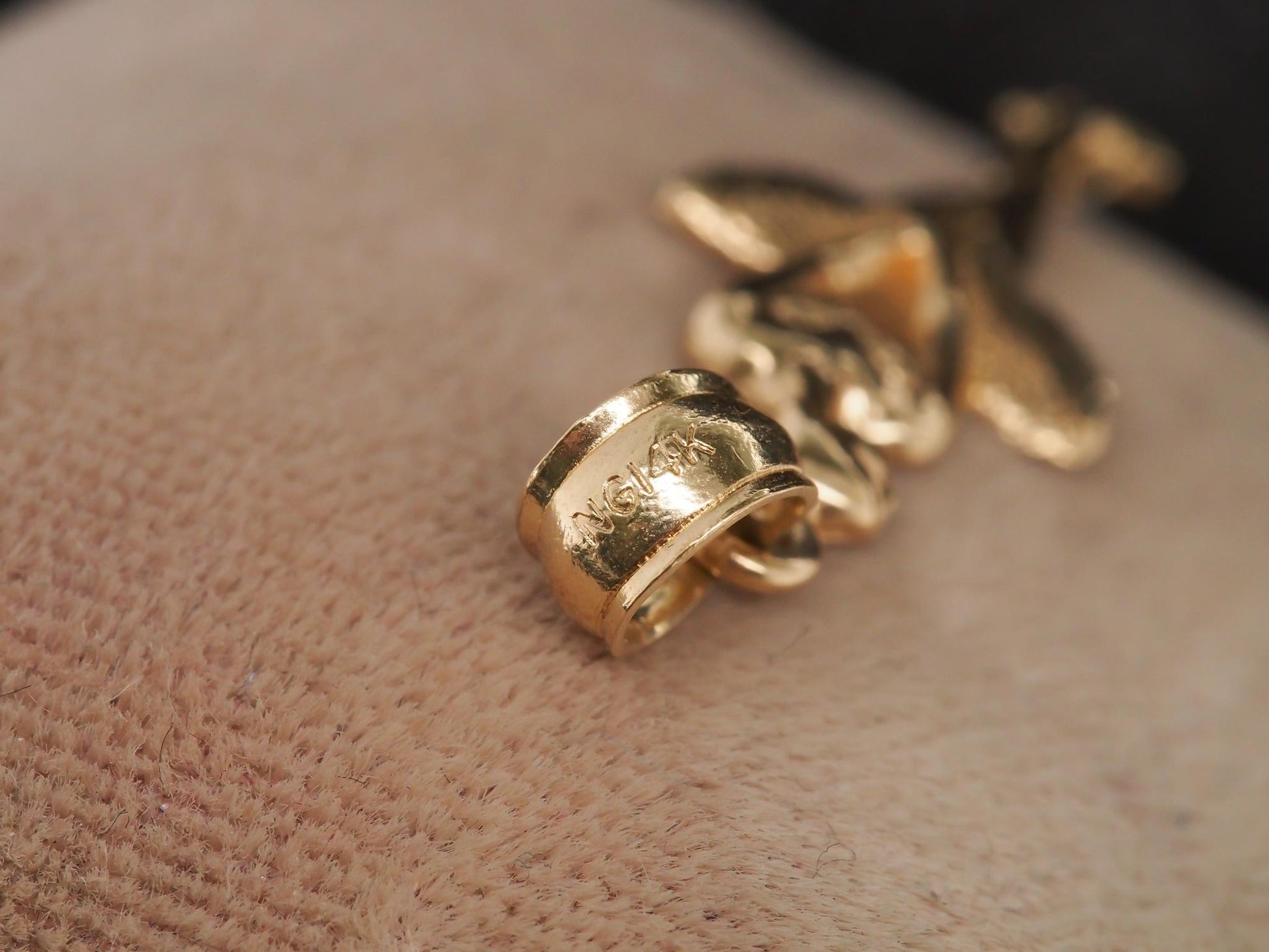 14K Yellow Gold Ballerina Pendant - VHK#43