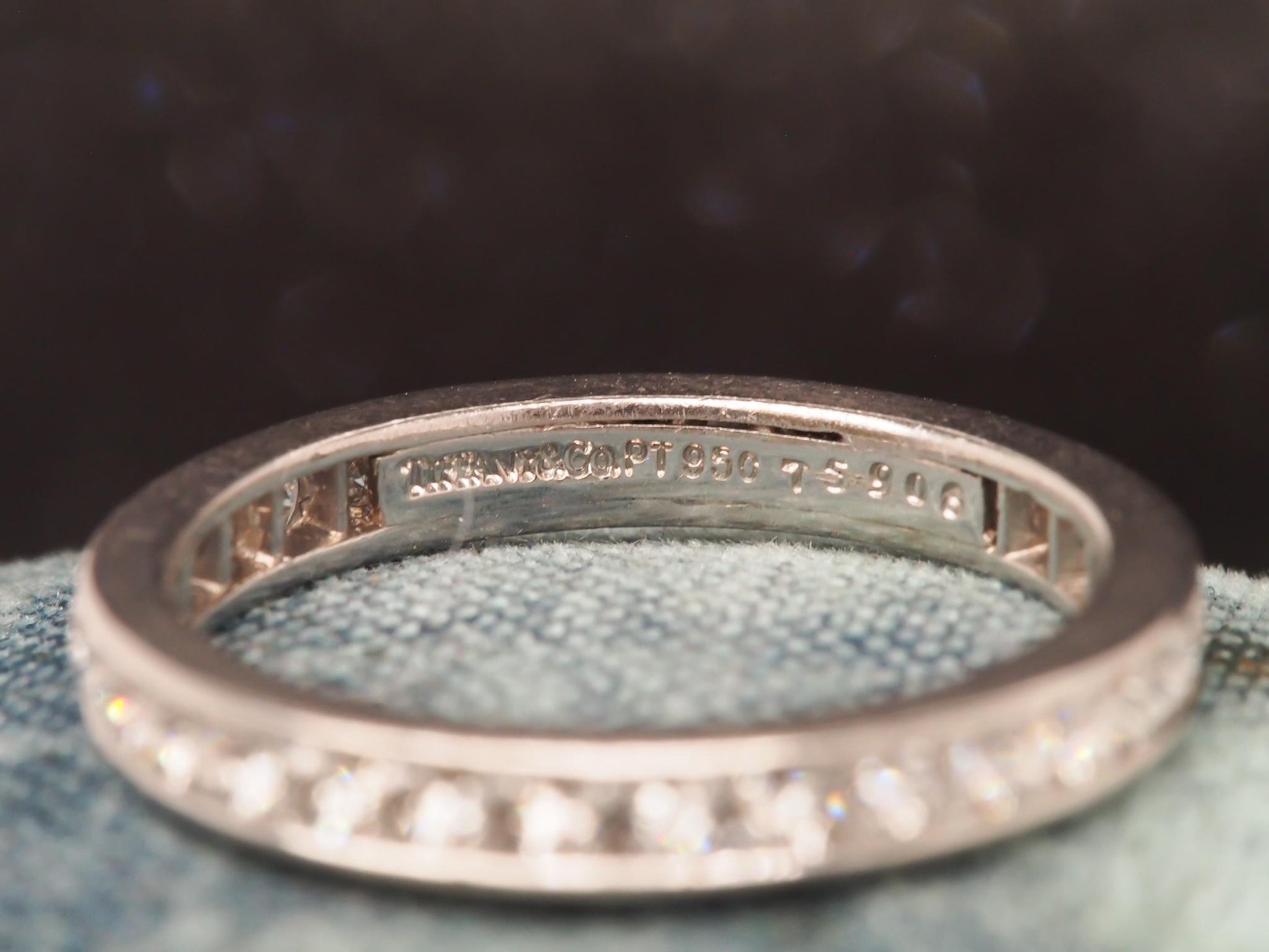 Platinum Tiffany & Co Diamond Eternity Band - VHK#148