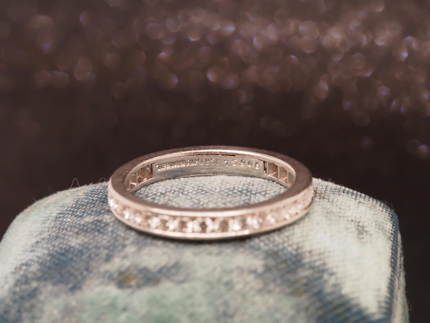 Platinum Tiffany & Co Diamond Eternity Band - VHK#148