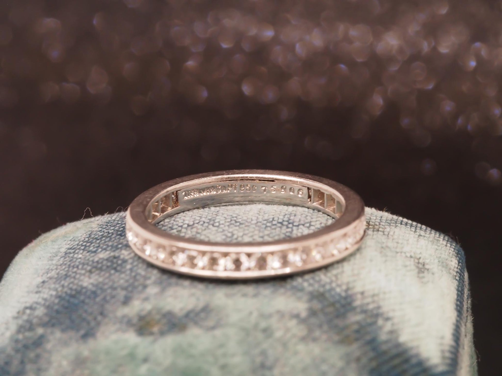 Platinum Tiffany & Co Diamond Eternity Band - VHK#148