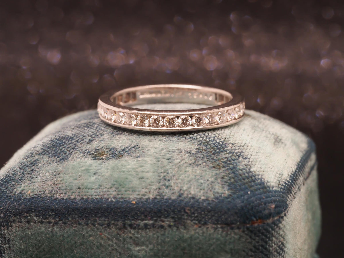 Platinum Tiffany & Co Diamond Eternity Band - VHK#148